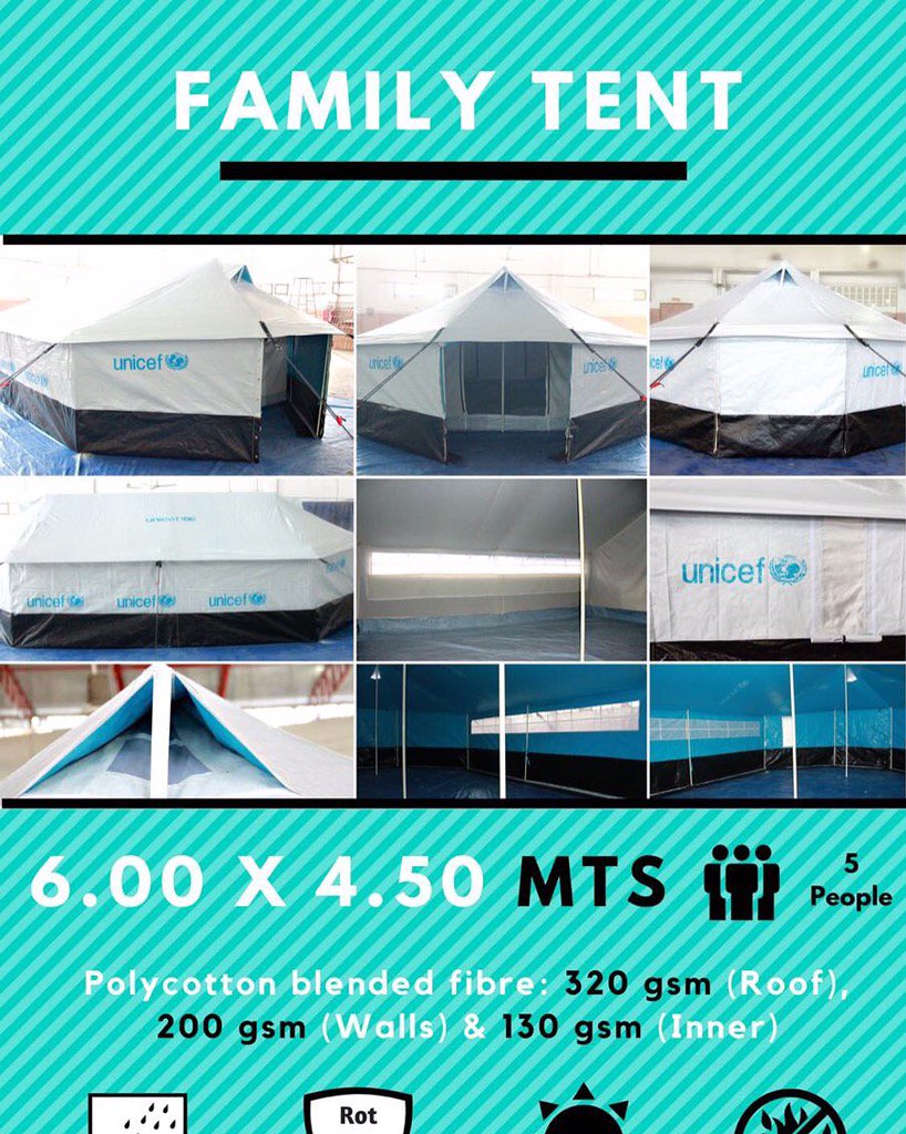 Paramount_tent's tweet photo. Family tent:
Size: 6 x 4.5 mts
#family #tent #blackandwhite #allcolorsavailable #DisasterPrep2017 #disasters #relief https://t.co/Ka1uMPWRMW