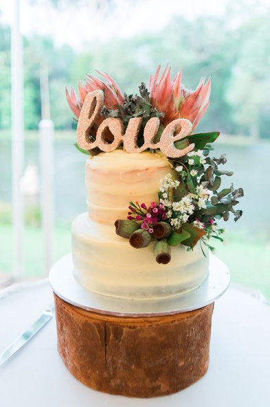 WeddingWire's tweet photo. This lush cake is just a sweet slice of this cheerful, garden party: https://t.co/glhKGA5MvZ {Poppy Lane Photography} https://t.co/yPeJdXV63E