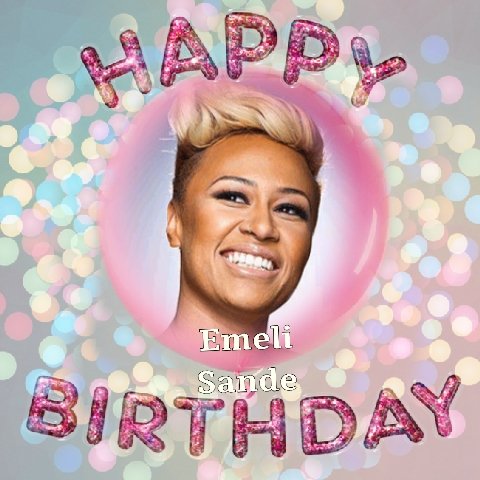 Happy Birthday Emeli Sande, Jack Butland, Michael Dunlop, Ben May, Rafe Spall, Neil Alexander & Chris Sutton   