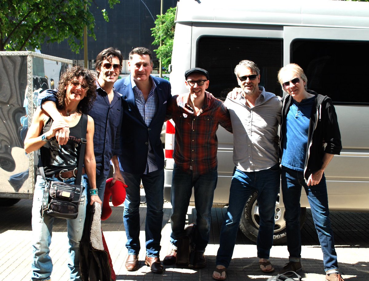 In Chile recently with the TH band <a href="/theTHband/">The TH Band</a> <a href="/TheTonyHadley/">Tony Hadley</a> <a href="/plinthchimp/">Philip Taylor</a> <a href="/phil1962bass/">Philip Williams</a> <a href="/BongoLily/">Lily Gonzalez</a> <a href="/SWillescroft/">Simon Willescroft</a> <a href="/timbye/">Tim Bye</a> @RichiBarrett