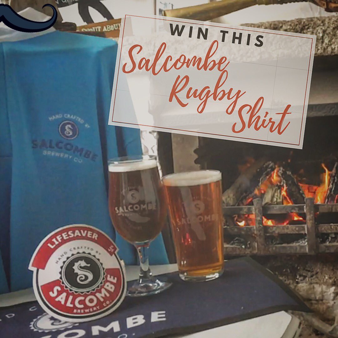 🏉Competition Time🏉

To celebrate 6 nations rugby &amp; great ale. We're giving away this <a href="/SalcombeBrewery/">Salcombe Brewery</a> rugby top. 

Just retweet &amp; 💙 to enter