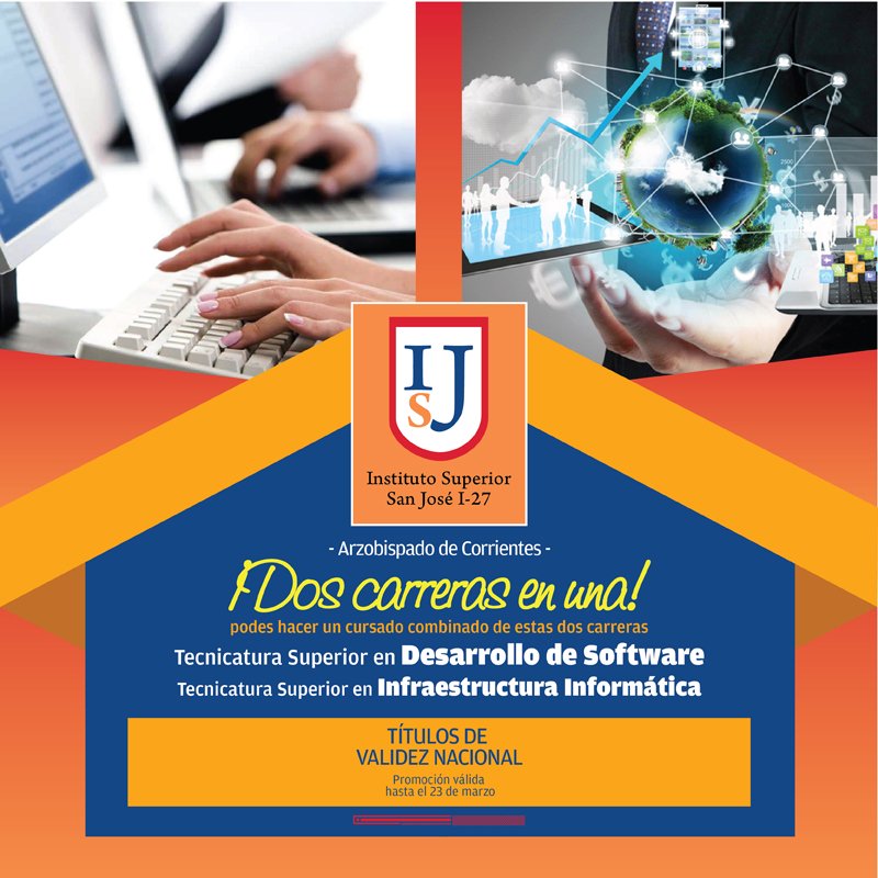 InstSanJose's tweet photo. ¿Te gusta la #INFORMATICA ? Entonces...esta #promo ¡no te la podes perder!😃 https://t.co/sW1yEYTEJo