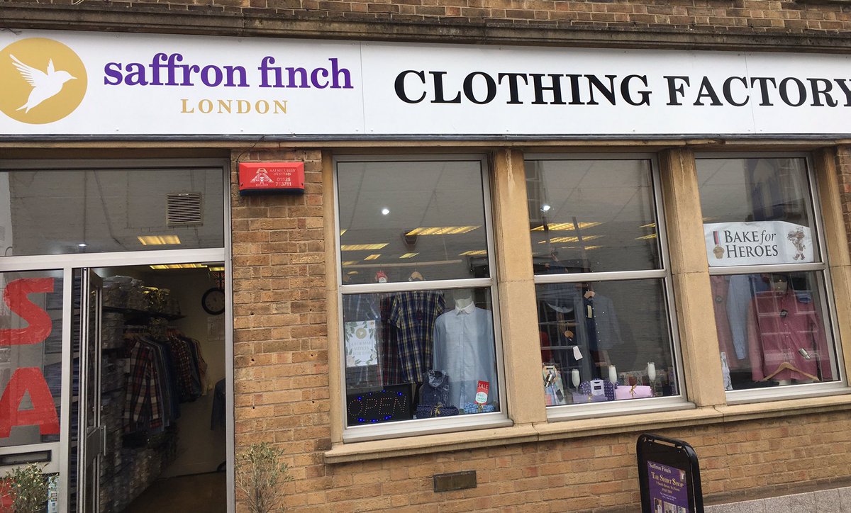 stneotsmayor's tweet photo. Saffron Finch fundraising for #helpforheroes. Find them on South Street. Great shirts at great prices. https://t.co/Q87VEr3fjU