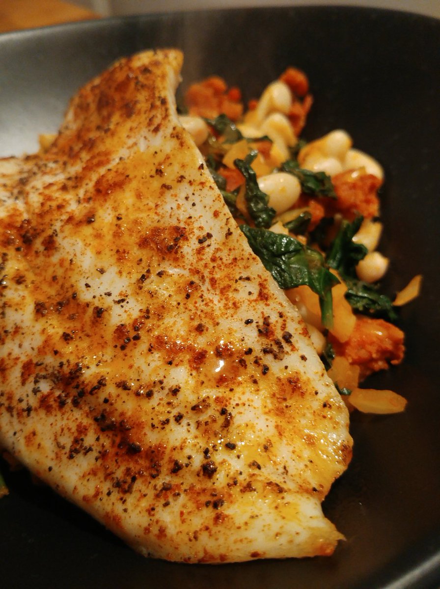SocialAnxtDad's tweet photo. Smoked Hake, Beans and Greens (Recipe) https://t.co/rmJ199jTjB https://t.co/L3mSL91Xox