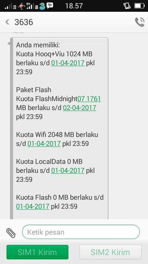 PuttrieWulan's tweet photo. min @telkomselflash ini paktan maksudnya gimana kok ga bisa di buat Bbm? https://t.co/bQpQanT5KN