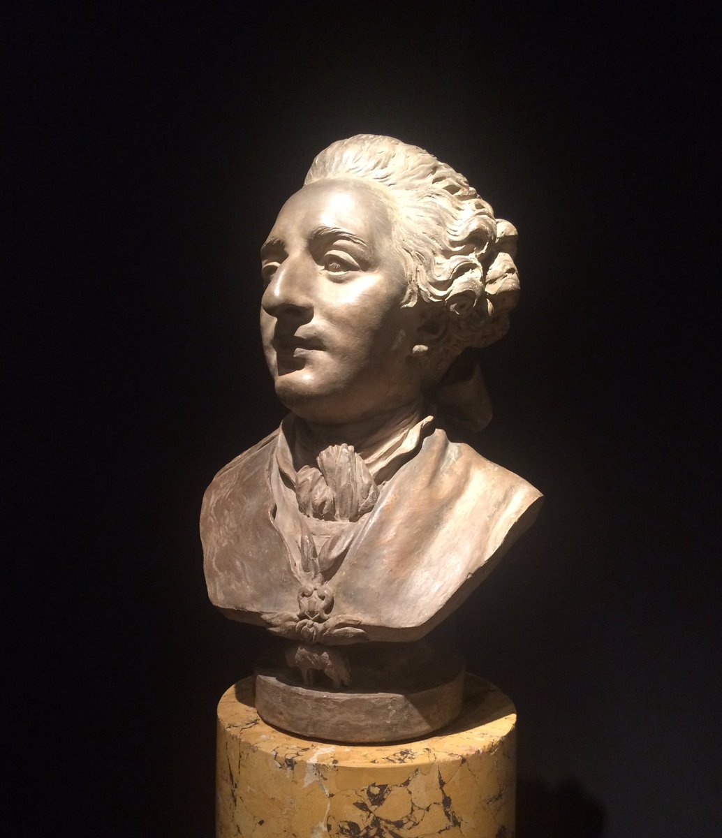 DidierAaron's tweet photo. Terracotta bust of #LouisXVI by Claude-François #Attiret on our stand 347 @TEFAF #sculpture https://t.co/7PRgYGlLc8