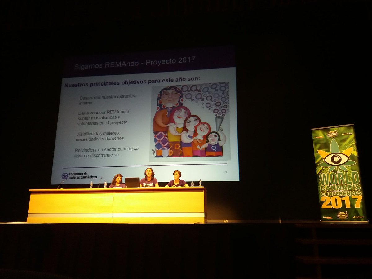 <a href="/GPorredon/">Gemma Lago Porredon</a>: Queremos reivindicar un sector cannábico libre de discriminación.
#MujeresCannábicas #Spannabis2017