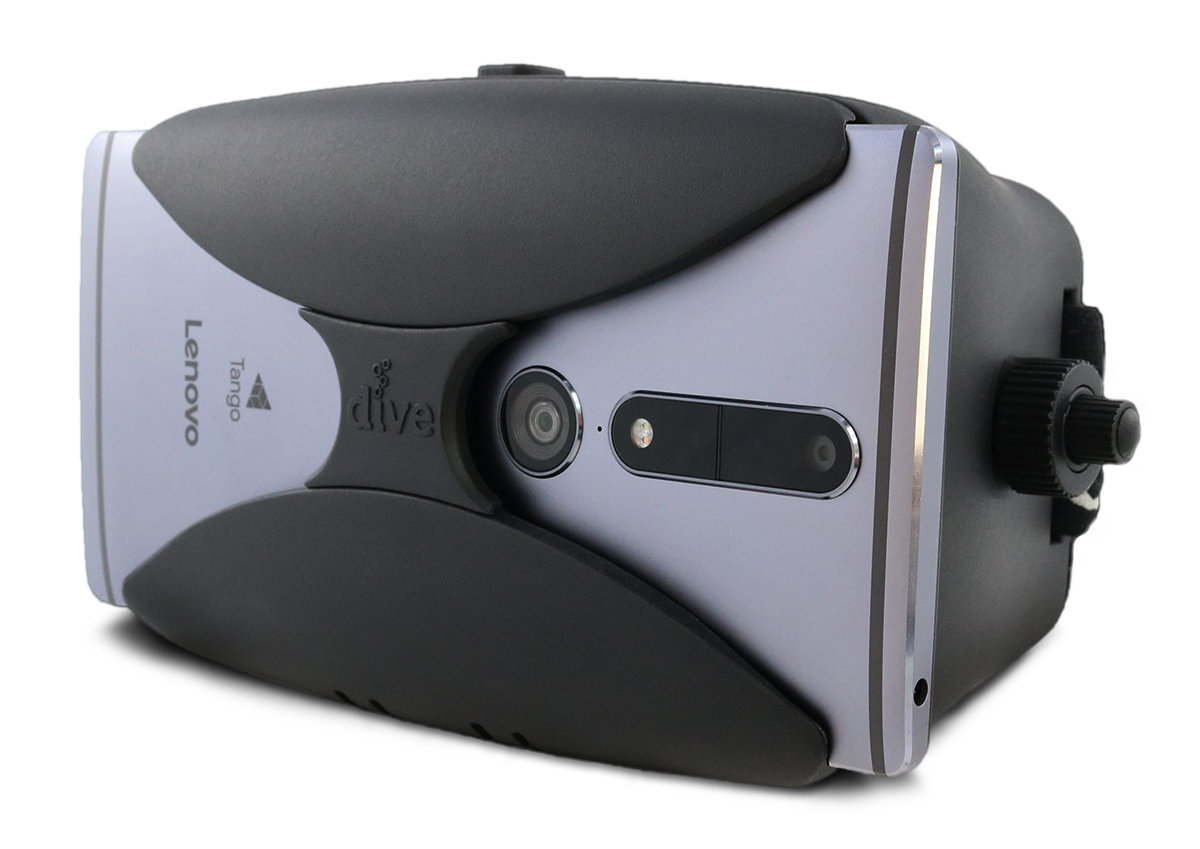 12 days until @LavalVirtual! Meet us @ booth no.D5 &amp; check our #Dive6 protoype, world's 1st VR headset compatible with the <a href="/Lenovo/">Lenovo</a> #Phab2Pro