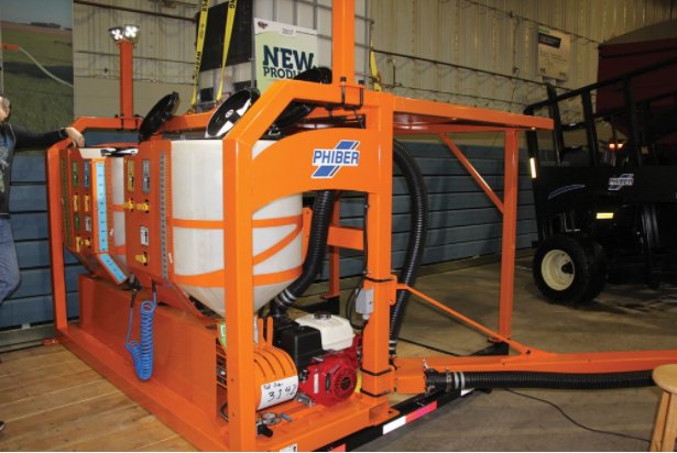 Inventor says PhiBer Dash provides a quick, reliable way to load tank mixes into a sprayer. Details: bit.ly/2mQm6s6  #westcdnag