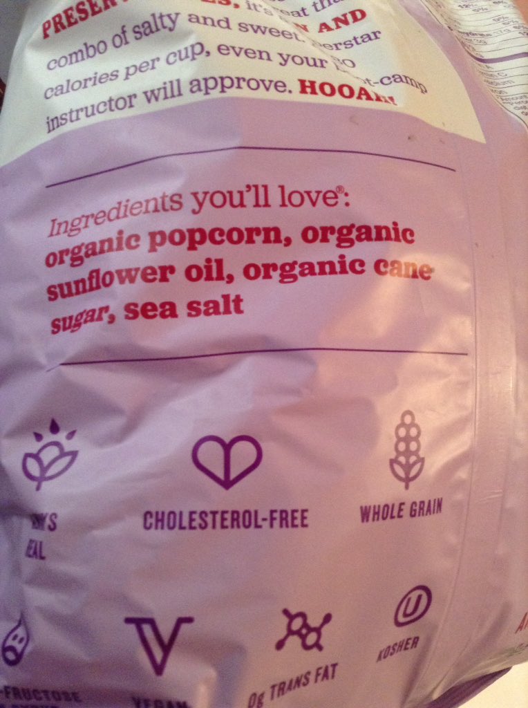 jillwarkenthien's tweet photo. Some food labeled organic isn't completely. Check ingredient lists to be sure that you are getting what you paid for. #honorsgrandchallenges https://t.co/boMNXkcHuX