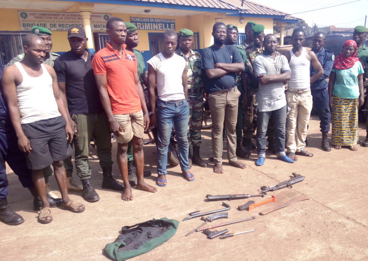 Grand banditisme–Madina :Les présumés auteurs de l’attaque à la gare voiture de Siguiri du 14 février 2017 ont été interpellés par la GN.