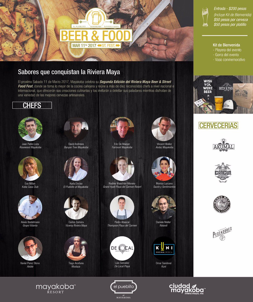 elpueblito2016's tweet photo. Nos vemos mañana para celebrar y disfrutar de la segunda edicion de Beer and Street Food Fest. 6:00pm $200 pesos 50 pesos platillo y cerveza https://t.co/oA25g7VjKX