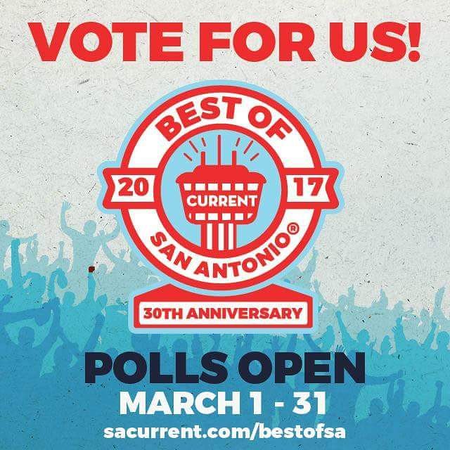 cindyshair's tweet photo. It's that time of year again we need your vote, daily votes count sa current best of sa 2017 
#bestofsanantonio2017 #bestofsa17 https://t.co/PaqfgyyVXf