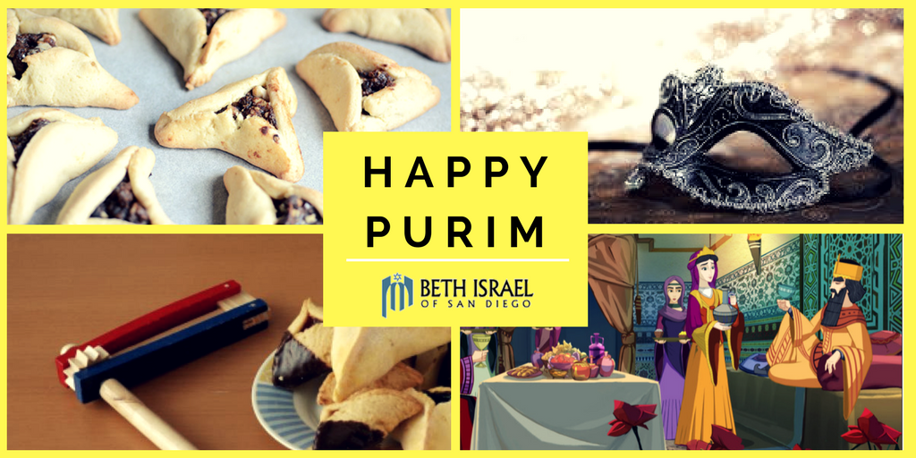BethIsraelSD's tweet photo. Happy Purim!

#purim #jewish #sandiego #cbisd #mask #party #judaism #reform https://t.co/cA4Uhh4BSG