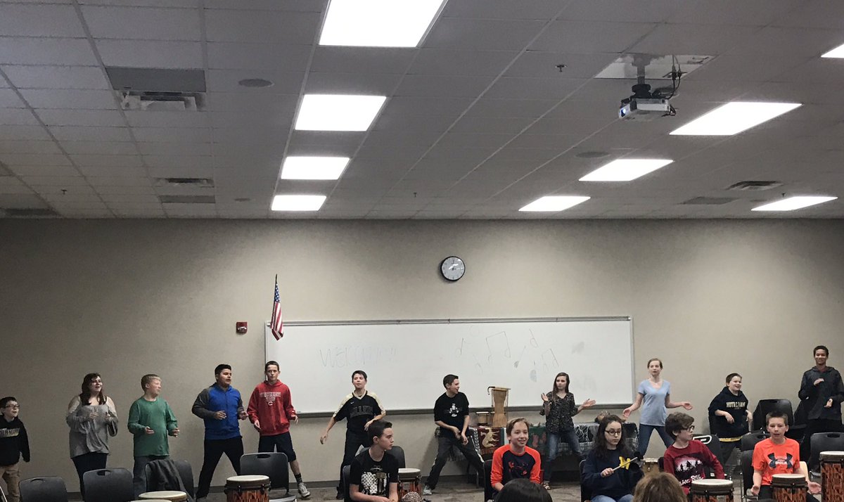 wms_swan's tweet photo. 6th grade Exploring Music having their end of quarter celebration!! They sounded amazing! Good work! @AlisonW37680339 @NobWestMS https://t.co/oE33yB5yF1