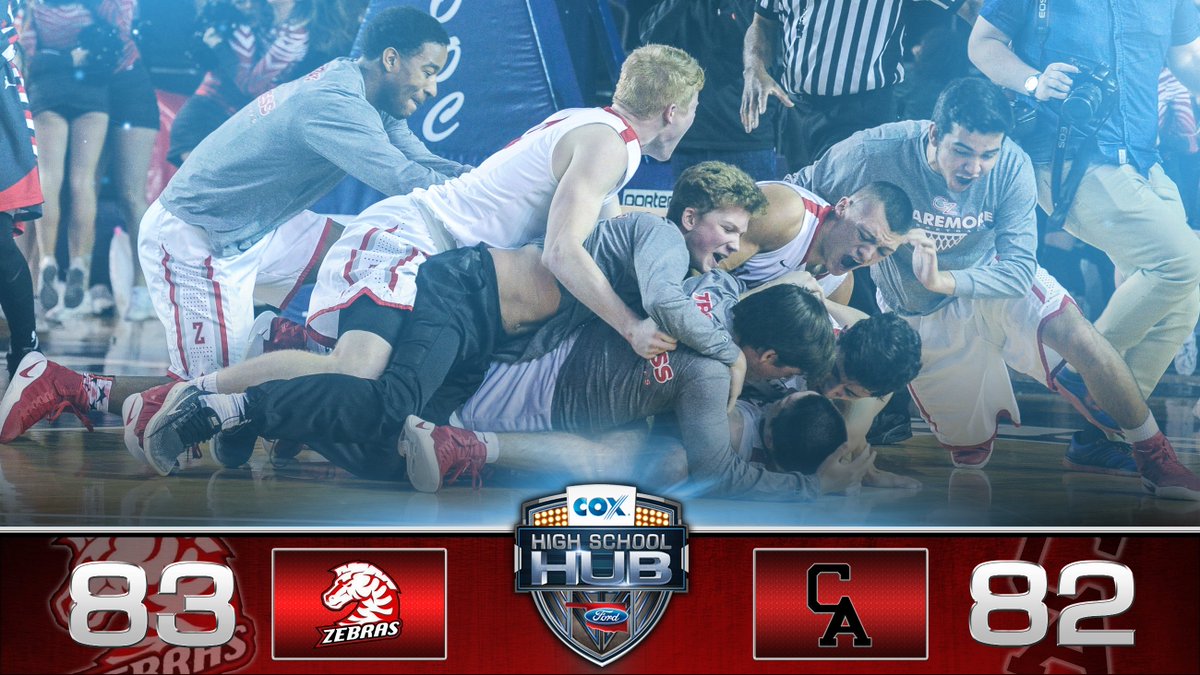 5A Boys Semifinals - Claremore defeats Carl Albert 83-82 in overtime. #okpreps

PHOTOS: bit.ly/2lLHmQ6