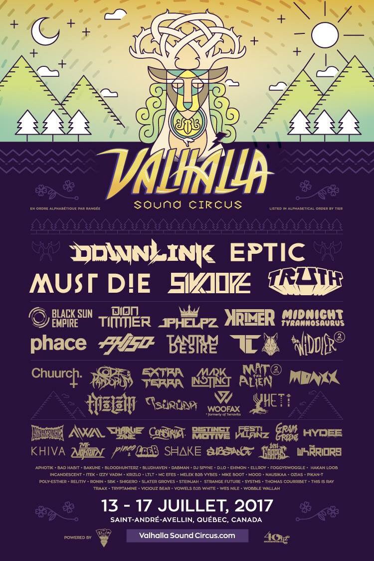 FestyLyfe's tweet photo. Canada always fresh with the heavy bass! @ValhallaSC is definitely atop the list for one of the filthiest bills we've seen #VSC17 https://t.co/2dNieFtFae