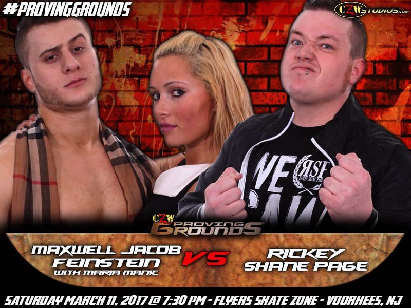 combatzone's tweet photo. The "undefeated" @MJFeinstein looks to hold his streak against #TOD15 winner @RickeyShanePage this Saturday! Tickets available at the door! https://t.co/MAsuL5oaSF