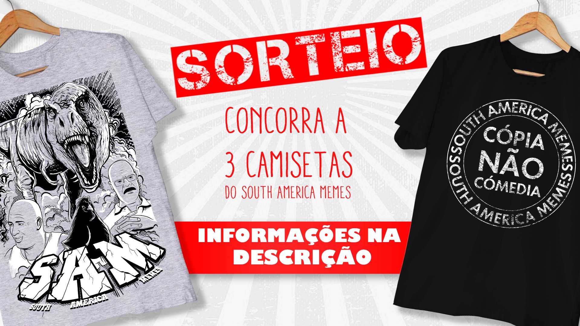 Camiseta camisa south america memes logo