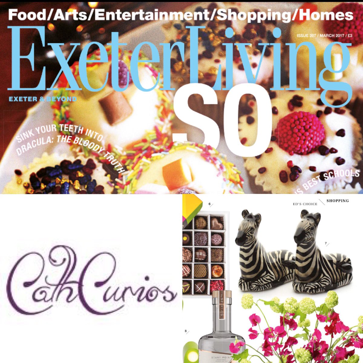 CathCurios's tweet photo. @ExeterLiving thank you for the exposure! #saltandpepperset #cathcurios #MothersDay #page63 #editorspick https://t.co/AV9GYZZ8ql