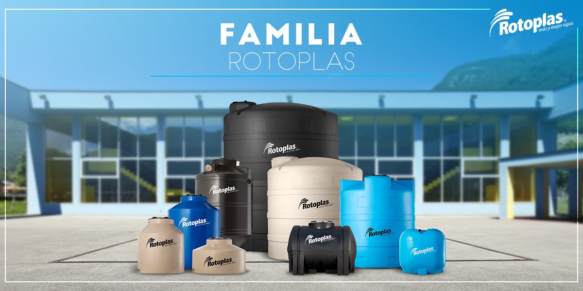 Encontrá a tu distribuidor Rotoplas más cercano. Entra a bit.ly/2mcCErE para más y mejor agua.