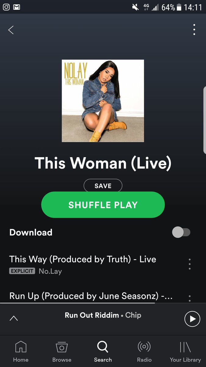 Tolks2me's tweet photo. Streaming this den also buying it, make sure you go and cop @OfficialNolay album out  now #ThisWoman https://t.co/ZzD90DVoas