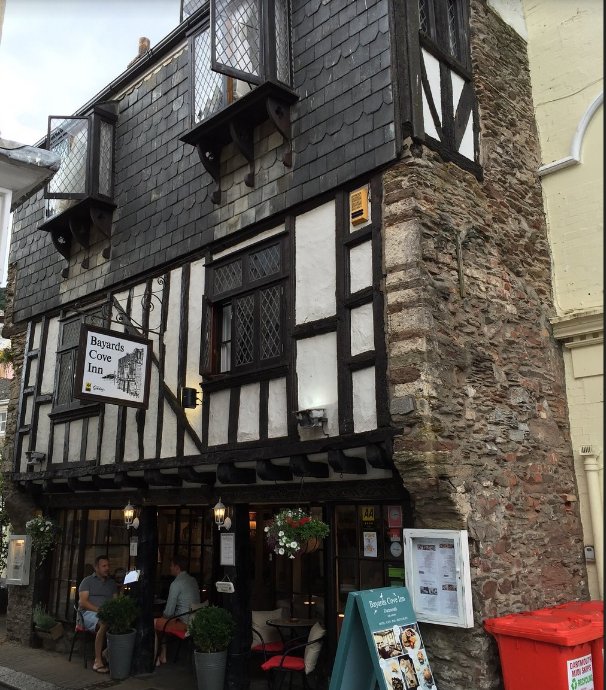 Our #Inn is over 500 years old.

It is the second oldest building in Dartmouth and some of the walls &amp; beams date back from the 14th Century