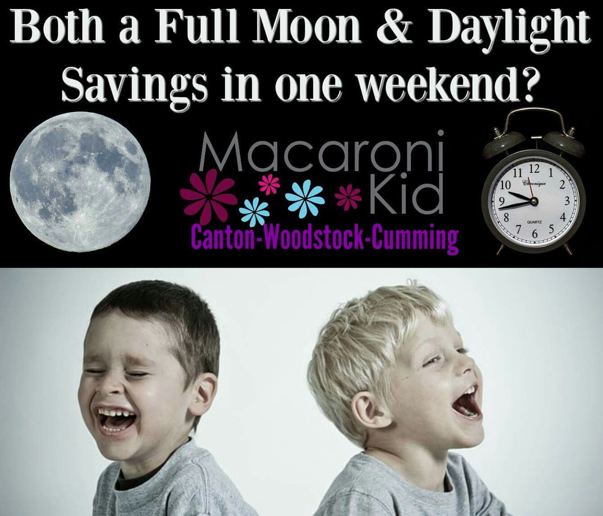 MacKidGACanton's tweet photo. Help us all!!!
#fullmoon #daylightsavings #parenting #MacKid #cwcmackid #findyourfamilyfun https://t.co/lWoTgSv7ZZ