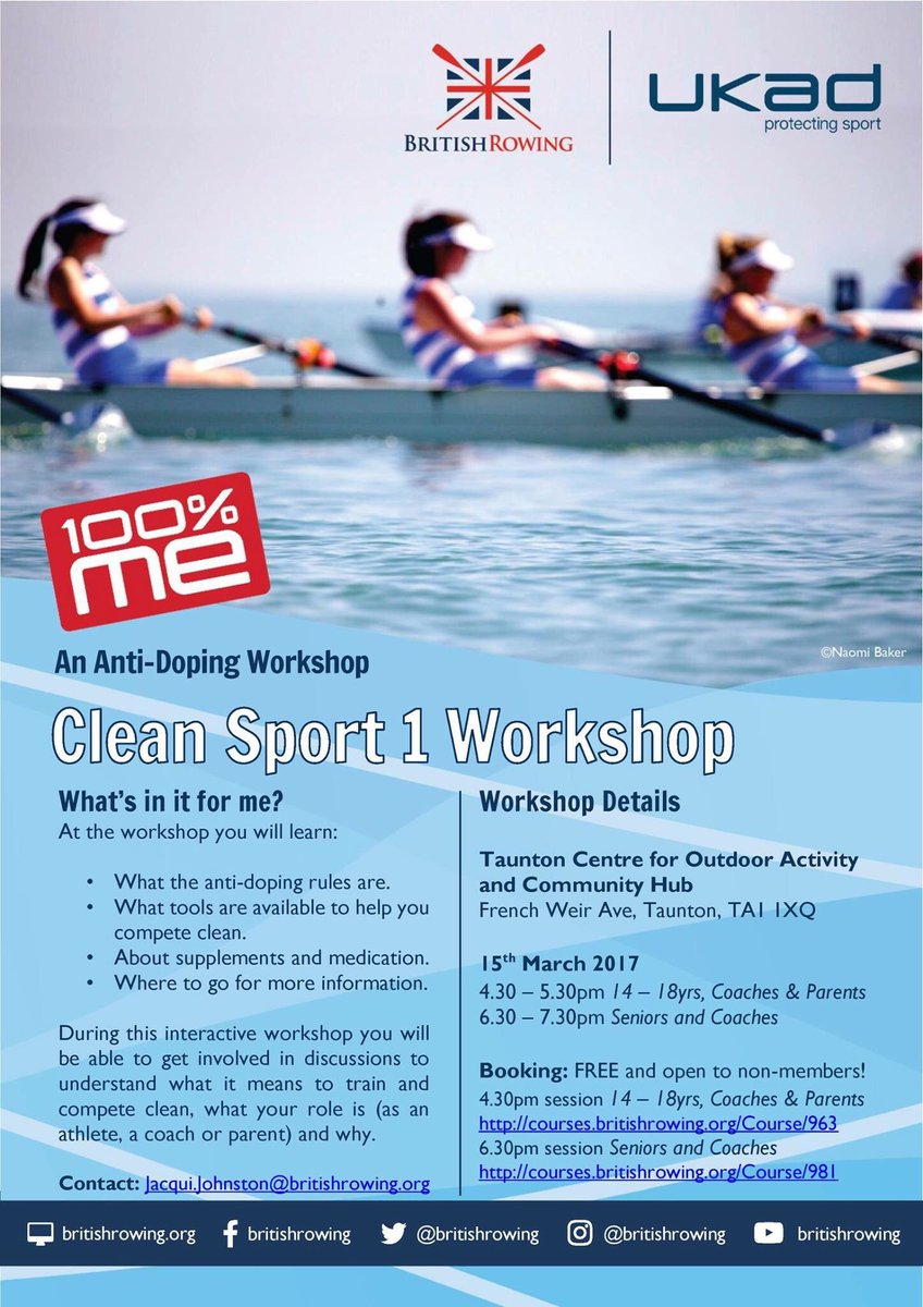 TauntonRowing's tweet photo. Interesting workshop @COACHTaunton, Members and Non-members welcome. https://t.co/7O7GQ9kpt3