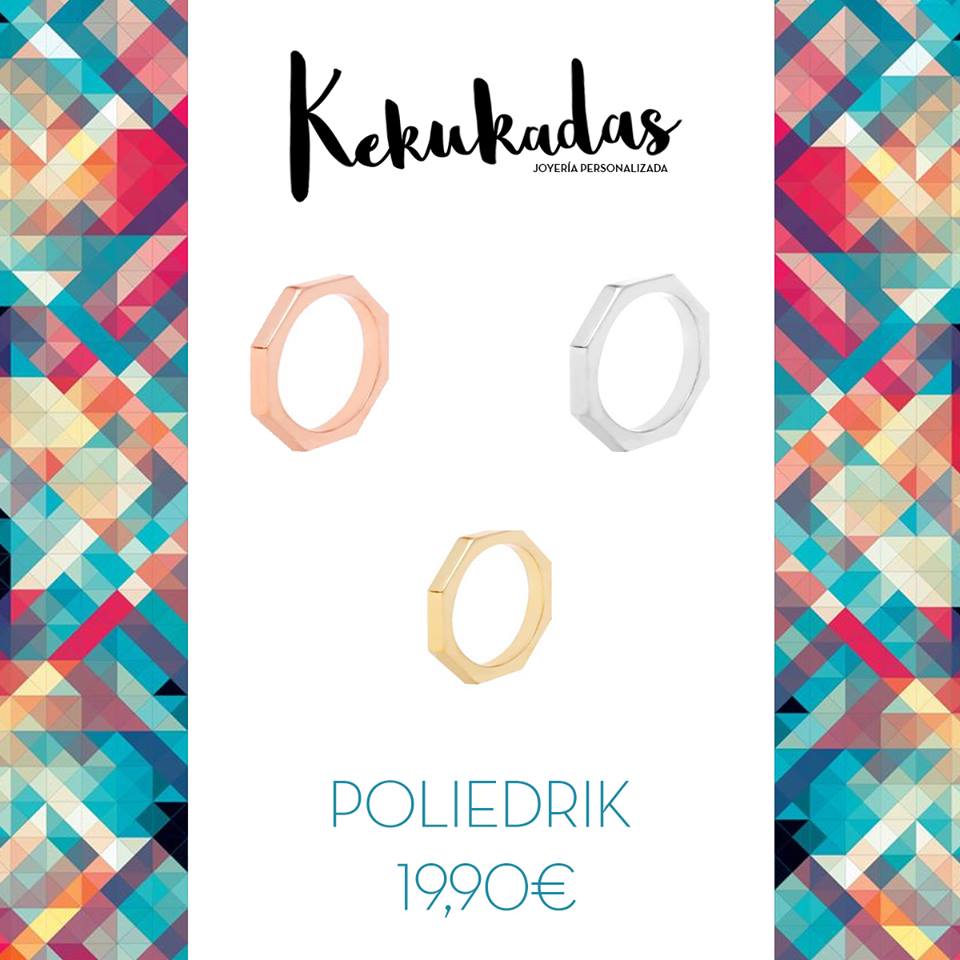 ke_kukadas's tweet photo. No busques más una #joya especial, ¡ya la has encontrado! 
Hazte con nuestro #anillo 'POLIEDRIK' no podrás separarte de el. 🔝 Envío GRATIS https://t.co/yRqMu3kcxn