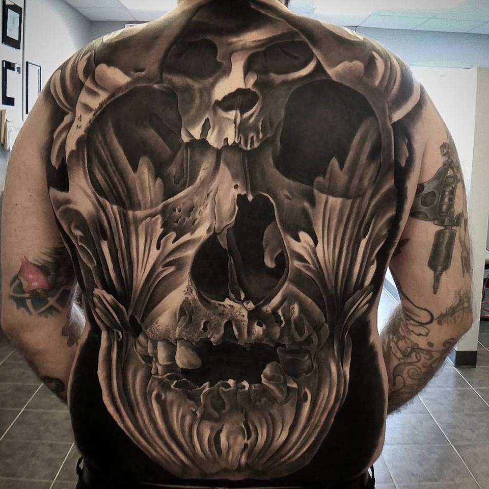Wonderful back piece by Jacob Sheffield Art!
SAVEMYINK.COM