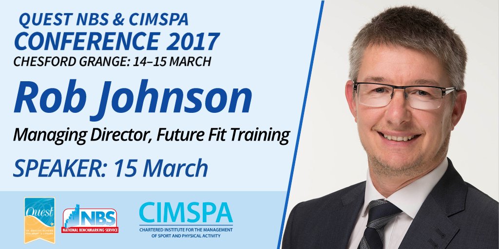 Delighted to welcome Rob Johnson <a href="/SchoolofPT/">SchoolOfPT</a> as panel member at @cimspa@QuestInLeisure conference! cimspa-conference.org