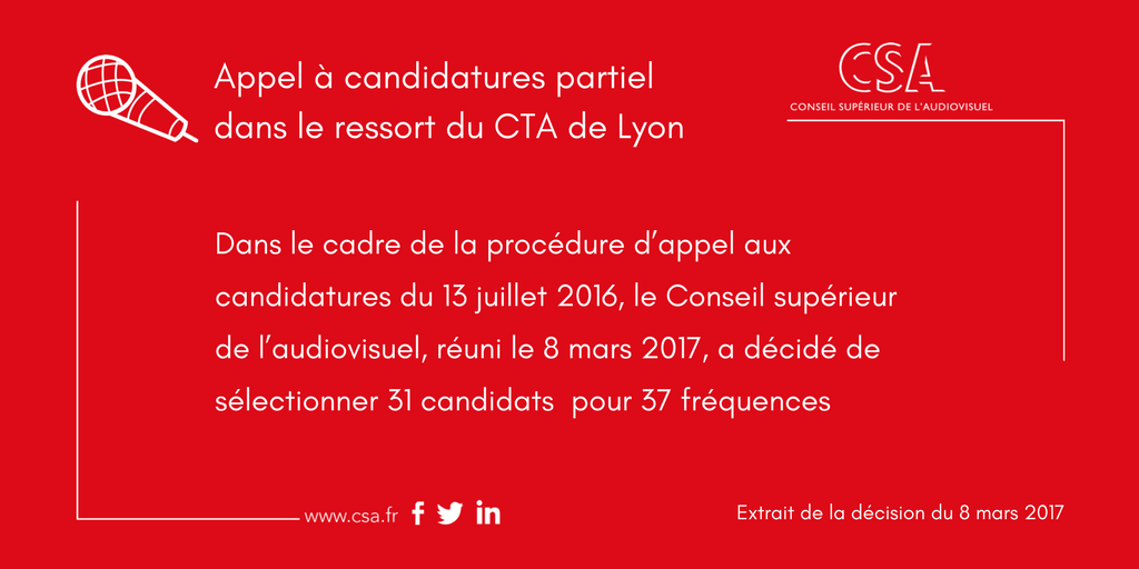 Arcom_Lyon's tweet photo. Appel FM du 13 juillet 2016 : 2 nouvelles 📻 locales Chamshake Radio et @cradio74 autorisées à #Chamonix !
➡️https://t.co/sL5Lu12VKc https://t.co/SioC1Tru4j