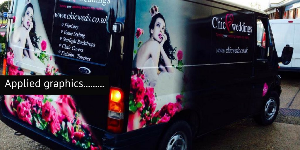 FrostSignsLtd's tweet photo. Applied Graphics for @Chicweds https://t.co/DZEhRE1PqZ #signage #appliedgraphics #chatham #wrapping https://t.co/foRK8sg0dj