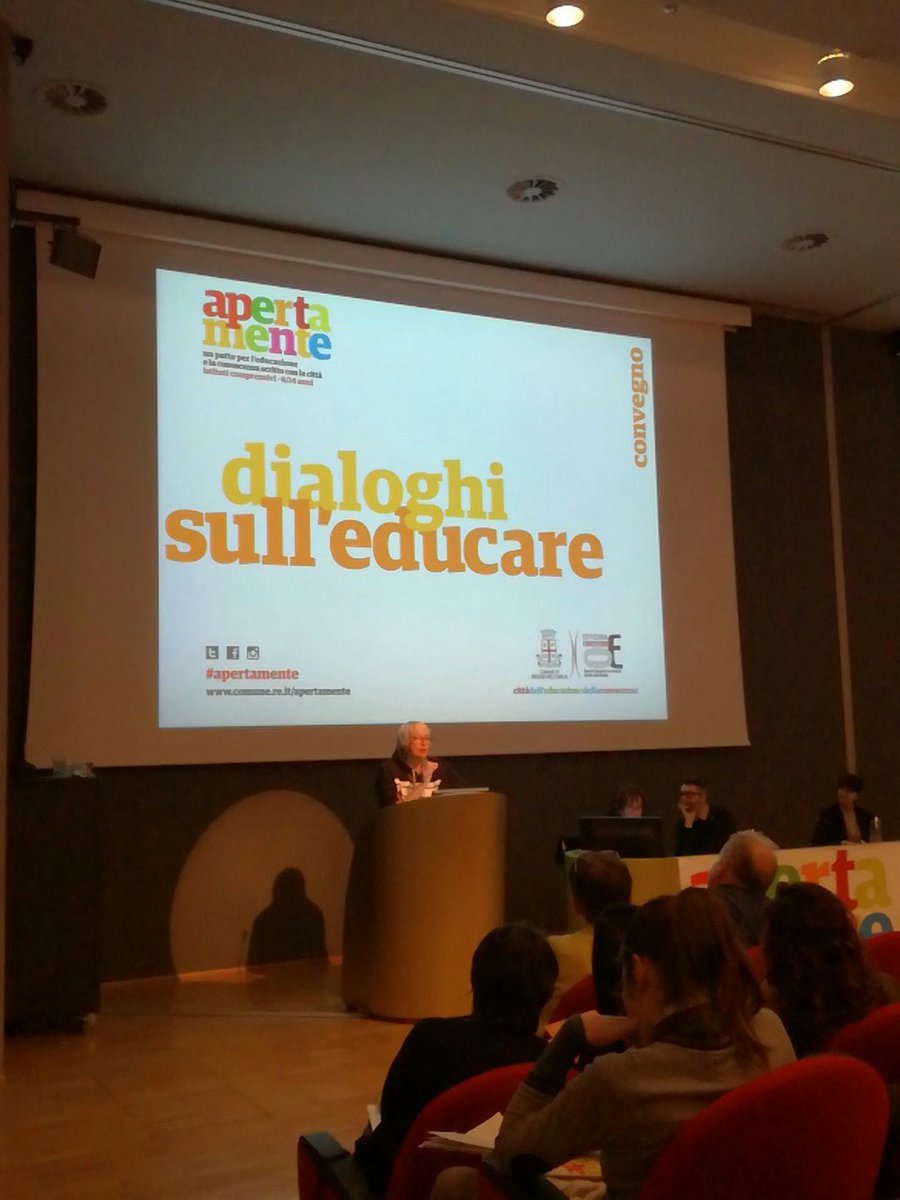 AdaFrancesconi's tweet photo. #apertamente #dialoghisulleducare epistemologia dell'anticambiamento #Sclava @ComuneRE https://t.co/ZQNri2by8p