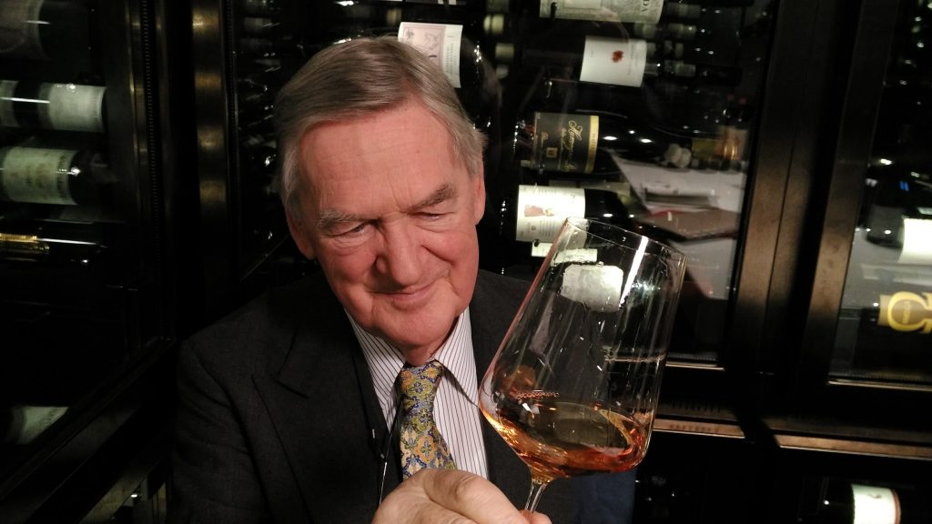 Cheers! and Happy birthday to Hugh Johnson
Photo: Simon Woolf 