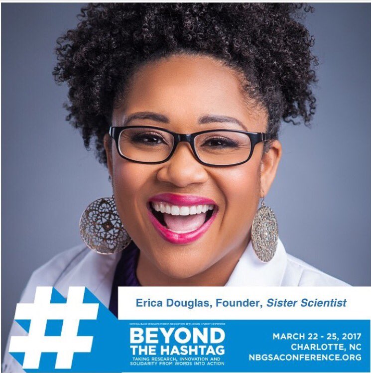 This #NerdyCurly is headed to Charlotte to keynote the <a href="/NBGSA/">NBGSA</a> 29th Annual Conference! #Blerd moves! 😁 #WomenInSTEM