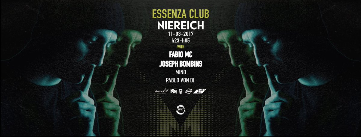 Saturday Night w/ <a href="/NiereichTechno/">Niereich Official</a> at Essenza Club, Siena IT #niereich #techno #yamagency #party #germany