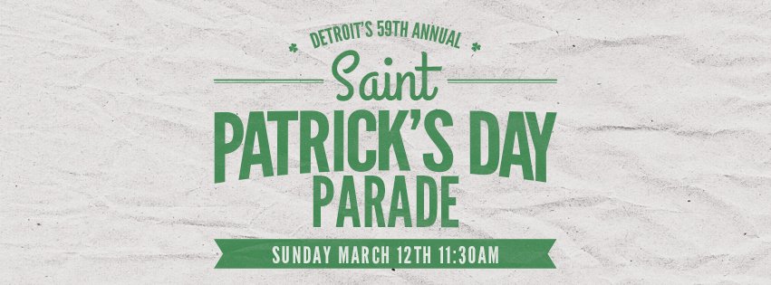 MichiganChivers's tweet image. Need plans before #ChiveNightAtTheJoe? Or just can't want to have a good time? Join us at the 59th Annual St Patricks Day Parade! #fastmi