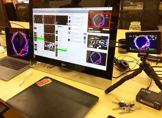 Today's view from <a href="/Veezylive/">Graham Robinson</a>.📱  Great to see the future of live video content in action! 🙌