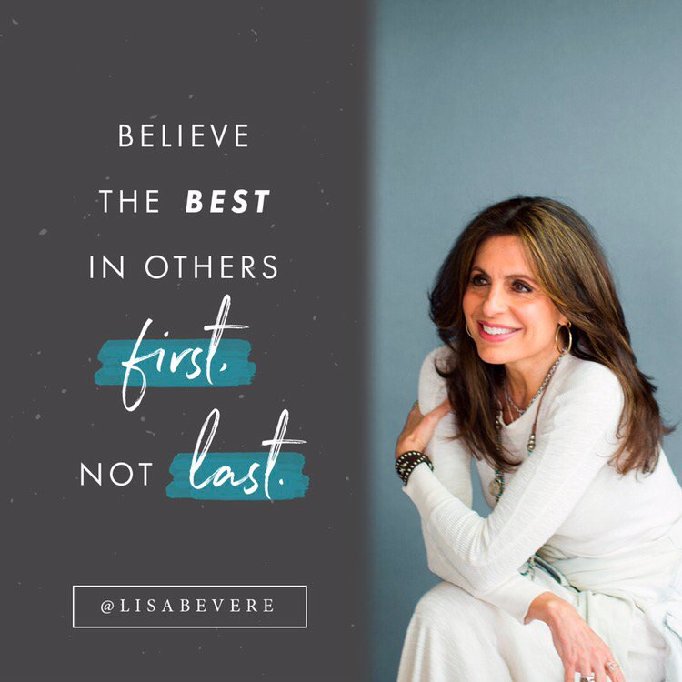 LisaBevere's tweet photo. How easy it is to jump to conclusions! Never assume the worst in others. Rather, love them enough so they can become their best selves! https://t.co/6BH5t0odUl