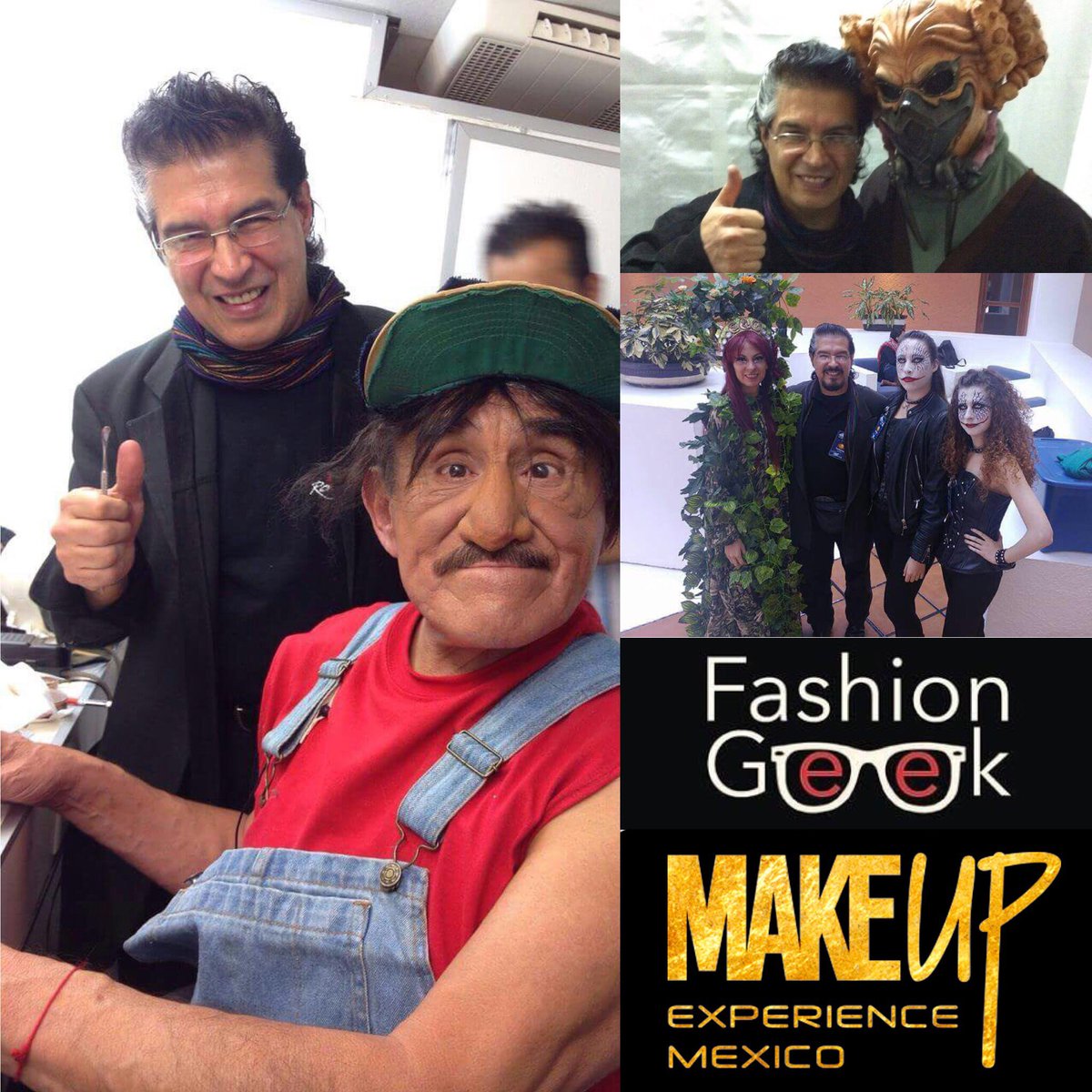 Mkupexperience's tweet photo. No te pierdas a Ever Mora, artista de caracterización y ponente enMakeup Experience México este sábado a las 12pm en @FashionGeekMX 104.1 fm https://t.co/qZ6siEMjK9