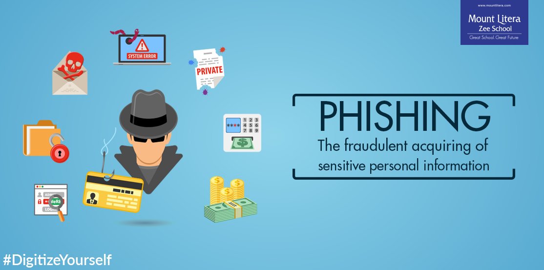 Mount_Litera's tweet image. #DidYouKnow Phishing is accomplished by sending official-looking emails impersonating a trustworthy sender #DigitizeYourself
