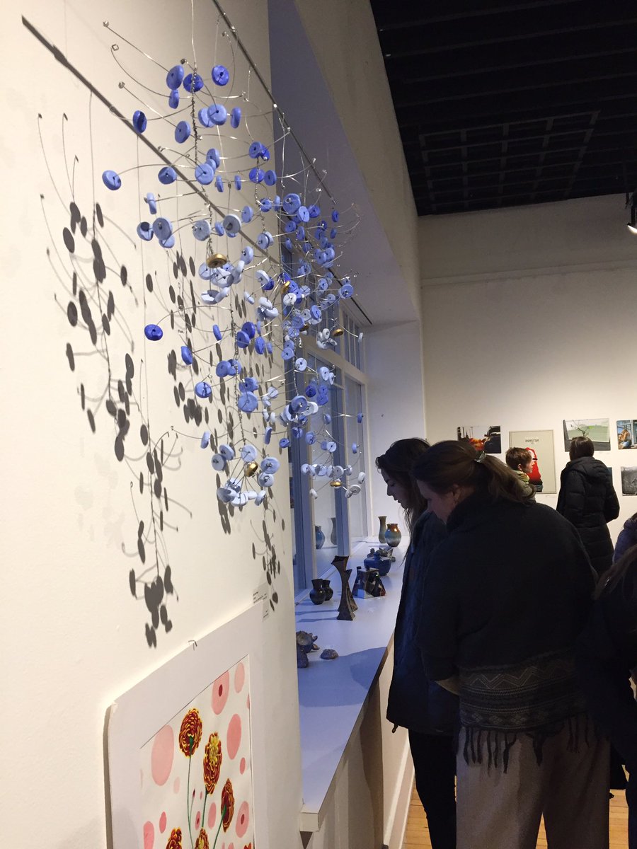 MeridithRidl's tweet image. DEBUT opening at the HAAC! lots of great people, lots of great art! (show up through 04/29) #hchsart #hcmaroons