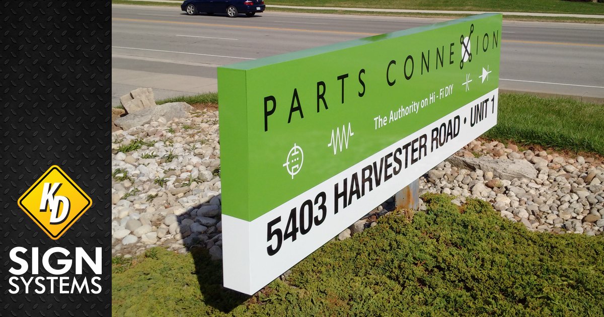 KdSigns's tweet image. Gorgeous looking #sign designed, printed and installed for Parts Connextion right here in Burlington, ON! #HamOnt #BurlON #latexprinter #HP
