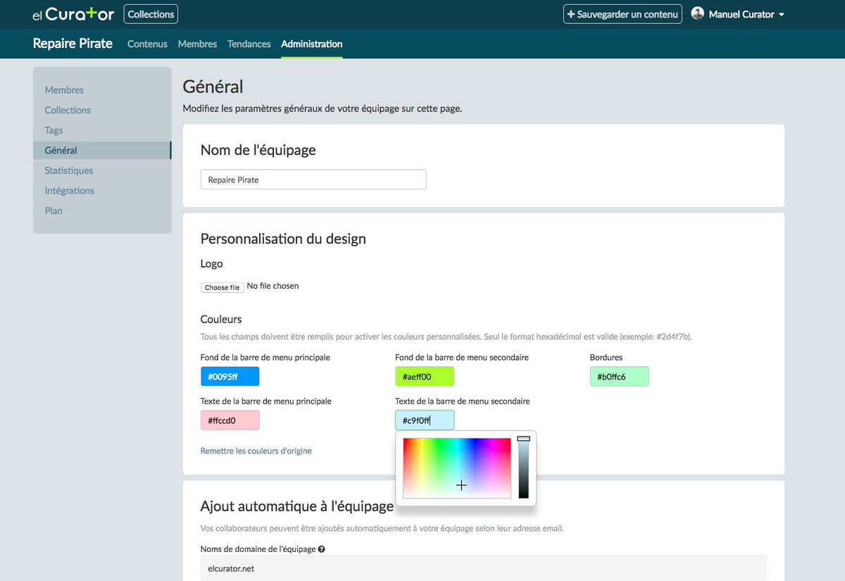 elCurator tweet media
