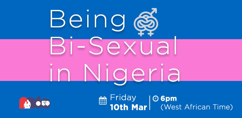 slidesafeng's tweet photo. Join us at 6 pm for another episode of #MerDroits60 as Blair shares her experience as a bisexual in Nigeria. https://t.co/1XbbYMnaEh