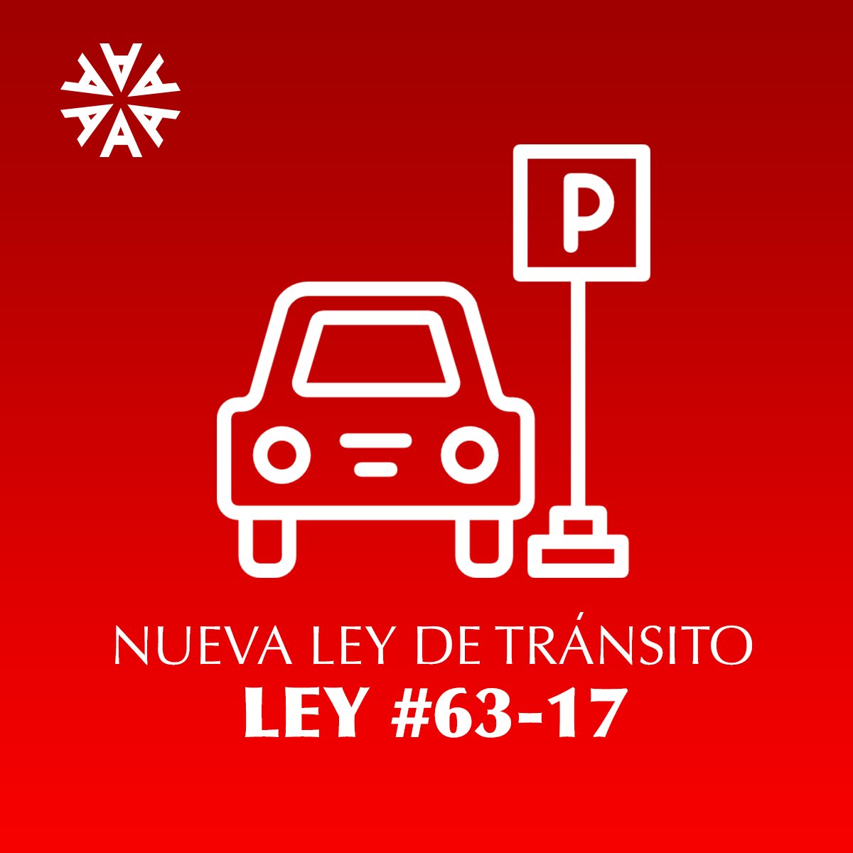 #Sabiasque existe una nueva ley de tránsito, que busca regular y organizar el tránsito de nuestro país. Atentos a nuestras informaciones!