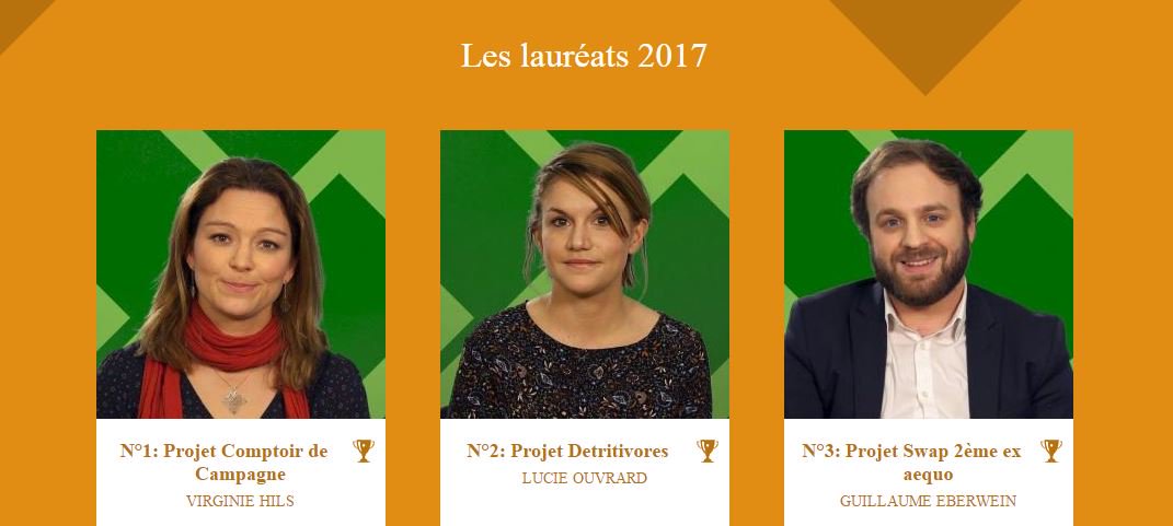 La Poste Groupe (@groupelaposte) on Twitter photo Trophées des #Elanceurs : bravo à Comptoir de Campagne (1er prix) & aux 2e ex aequo <a href="/LesDetritivores/">Les Détritivores</a> & <a href="/SwapAssist/">пан Валентин Лисенко️📏🗡</a> > bit.ly/2maQGcJ Trophées des #Elanceurs : bravo à Comptoir de Campagne (1er prix) & aux 2e ex aequo <a href="/LesDetritivores/">Les Détritivores</a> & <a href="/SwapAssist/">пан Валентин Лисенко️📏🗡</a> > bit.ly/2maQGcJ