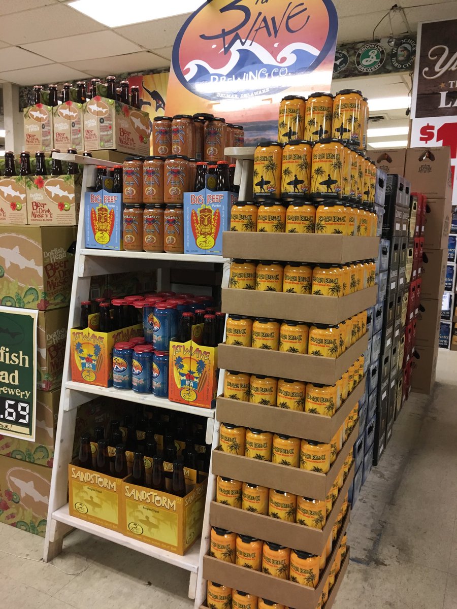 Stateline Liquors just got the BeachBreak Apricot wheat in!